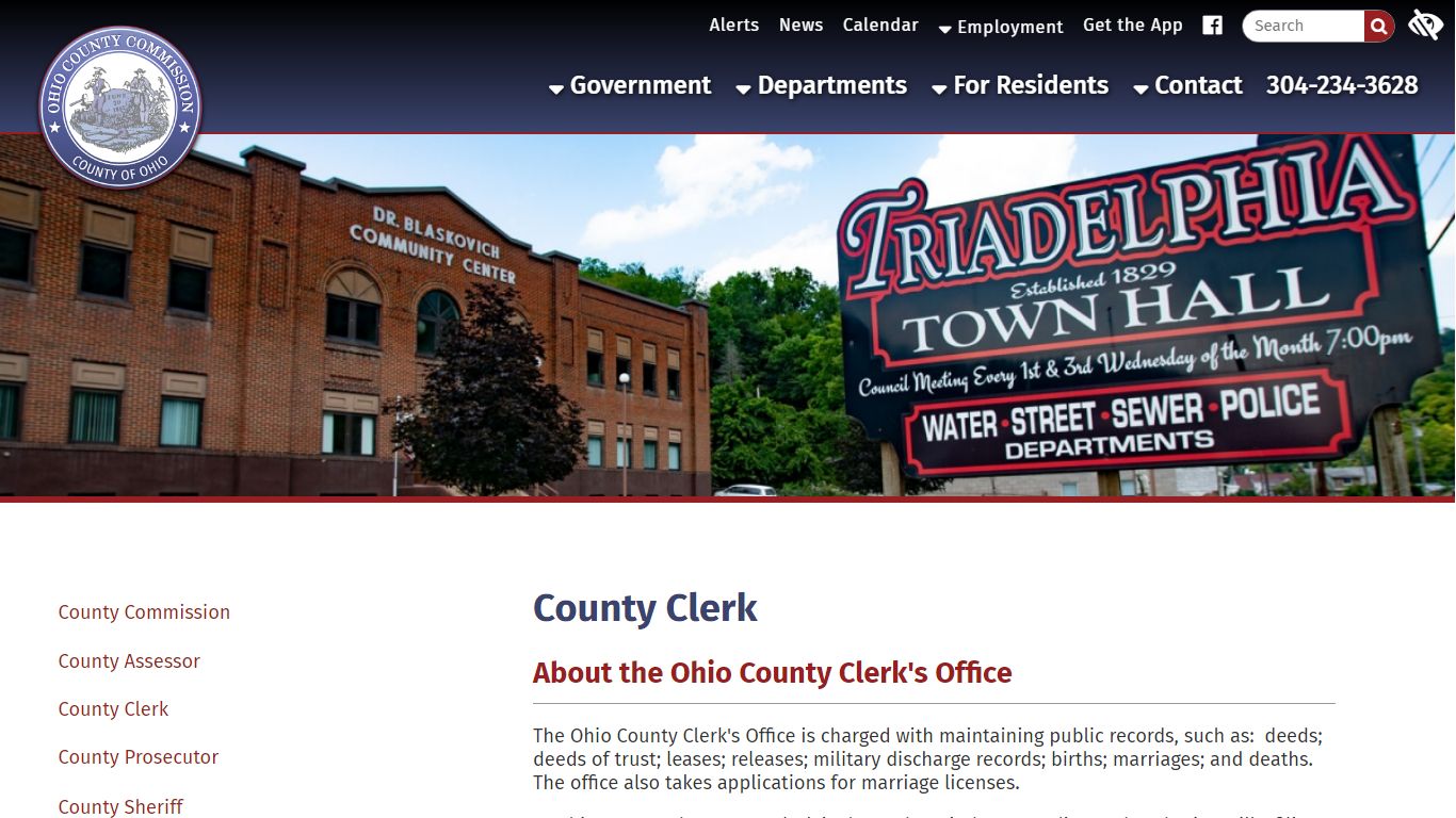 County Clerk | Government | Ohio County WV | The Official Site of the ...