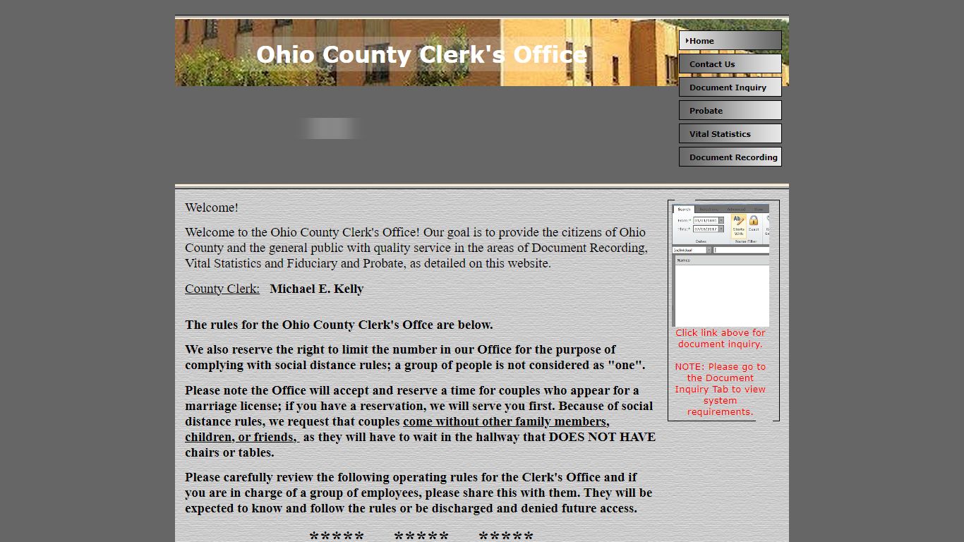 Ohio County Clerk
